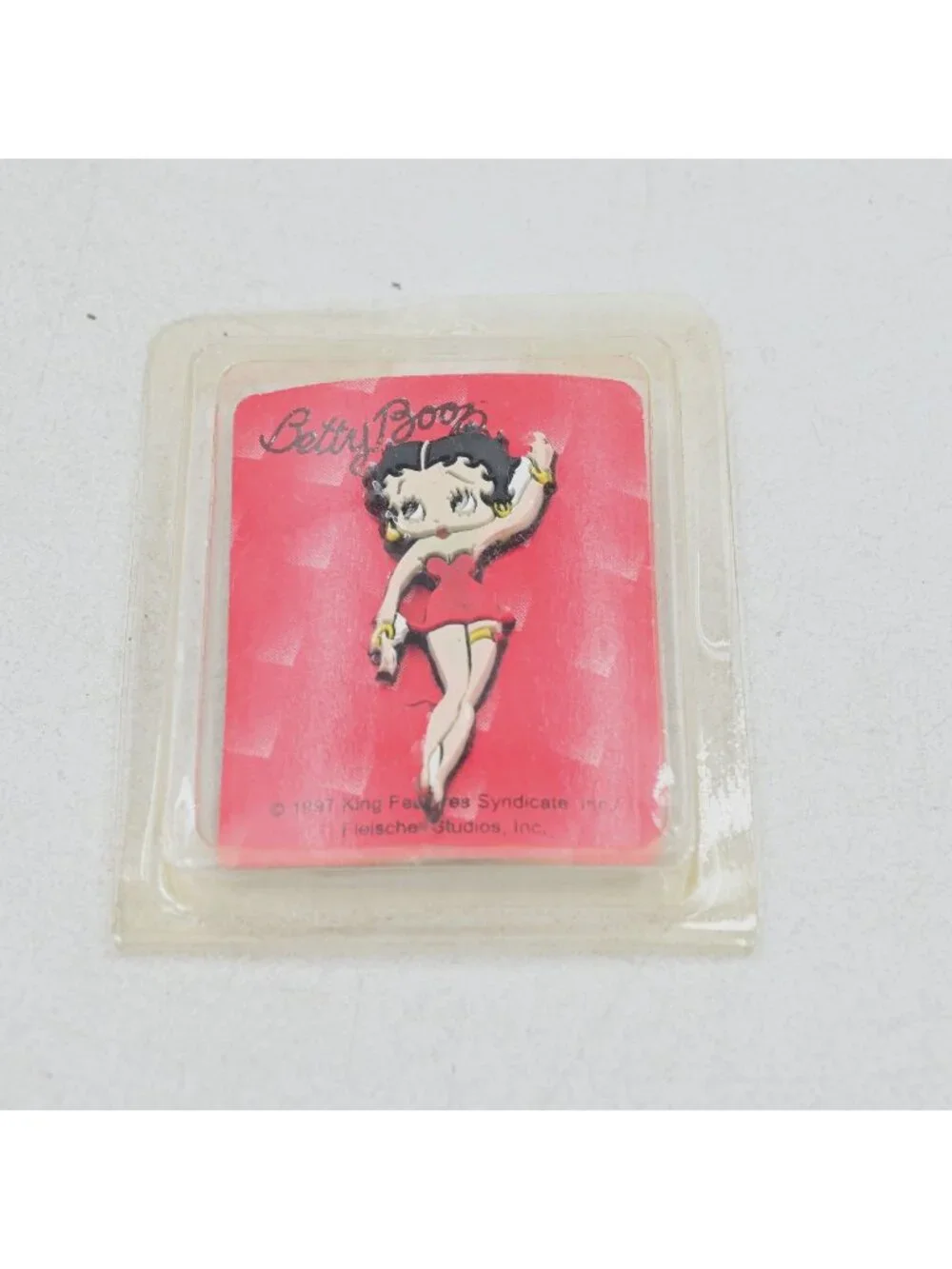 Betty Boop Pinback Button Vintage 1997 Original Packaging Gift